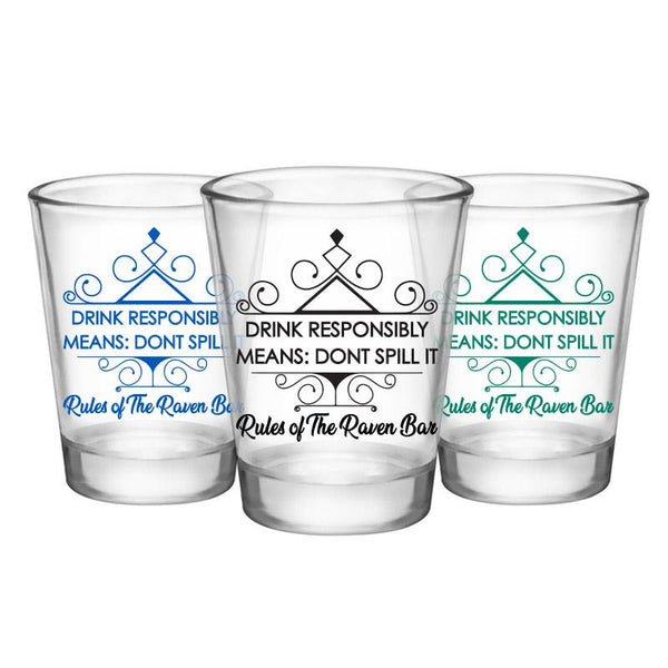 Revolution Logo Shot Glass 4oz