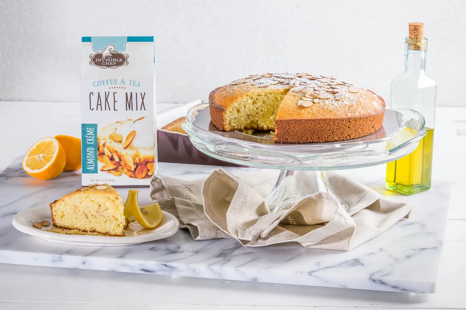 Almond Citrus Olive Oil Cake Recipe