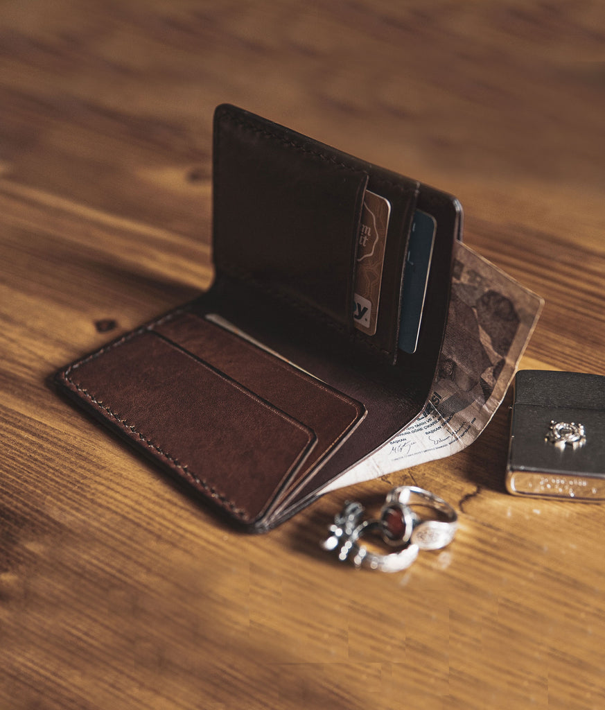 Long Leather Wallet - Bruno