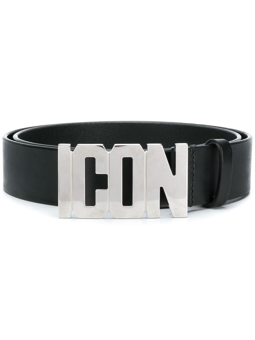 Shop Dsquared2 Icon Plaque Belt