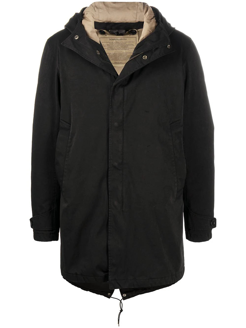 Shop Ten C Hooded Padded Coat