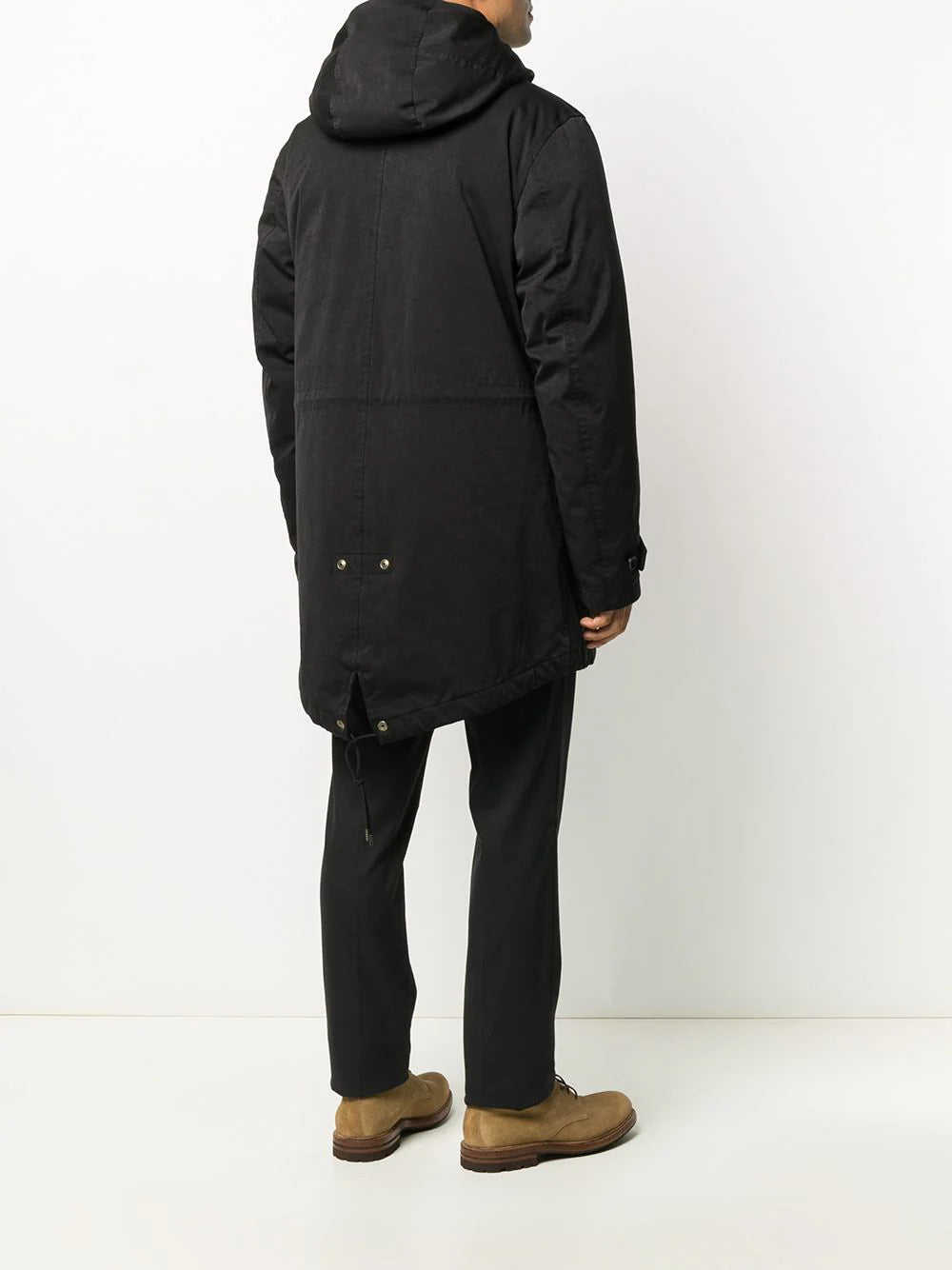 Shop Ten C Hooded Padded Coat