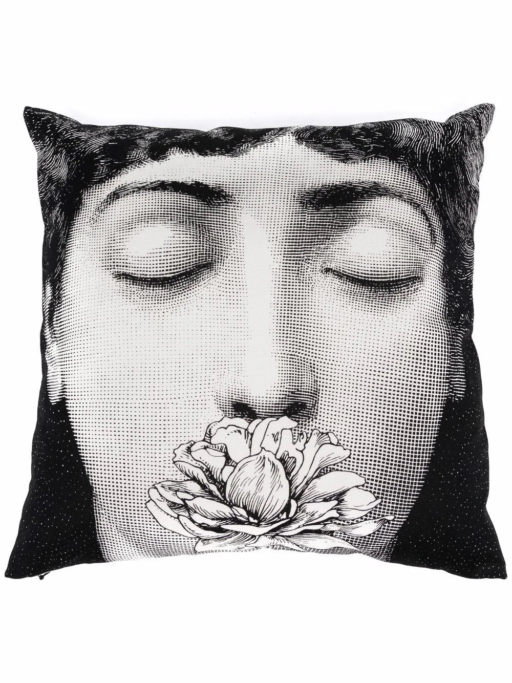 Shop Fornasetti Lina Cavalieri-print Cushion