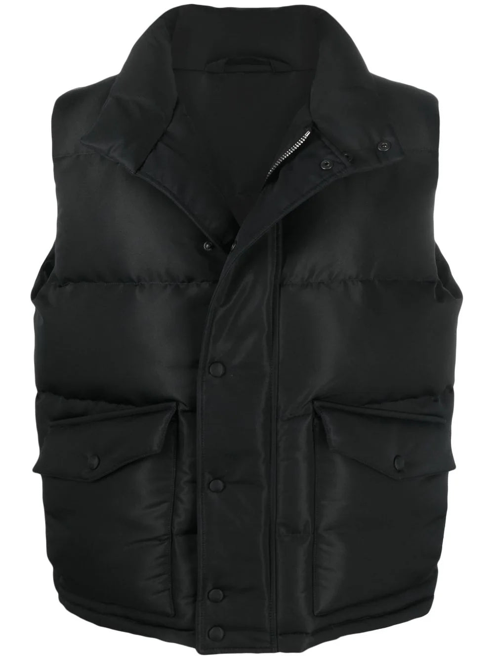 Shop Alexander Mcqueen Graffiti-print Padded Gilet