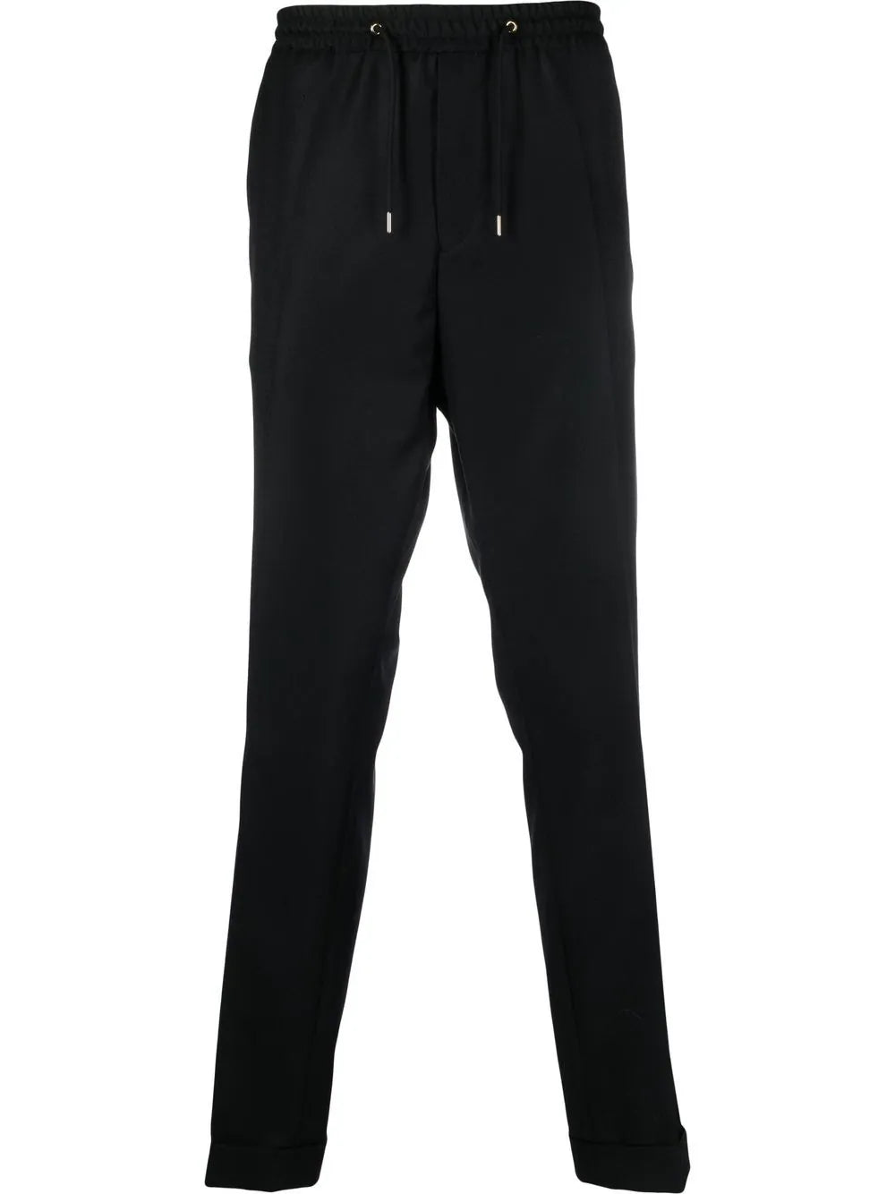 Shop Paul Smith Drawstring Tapered Trousers