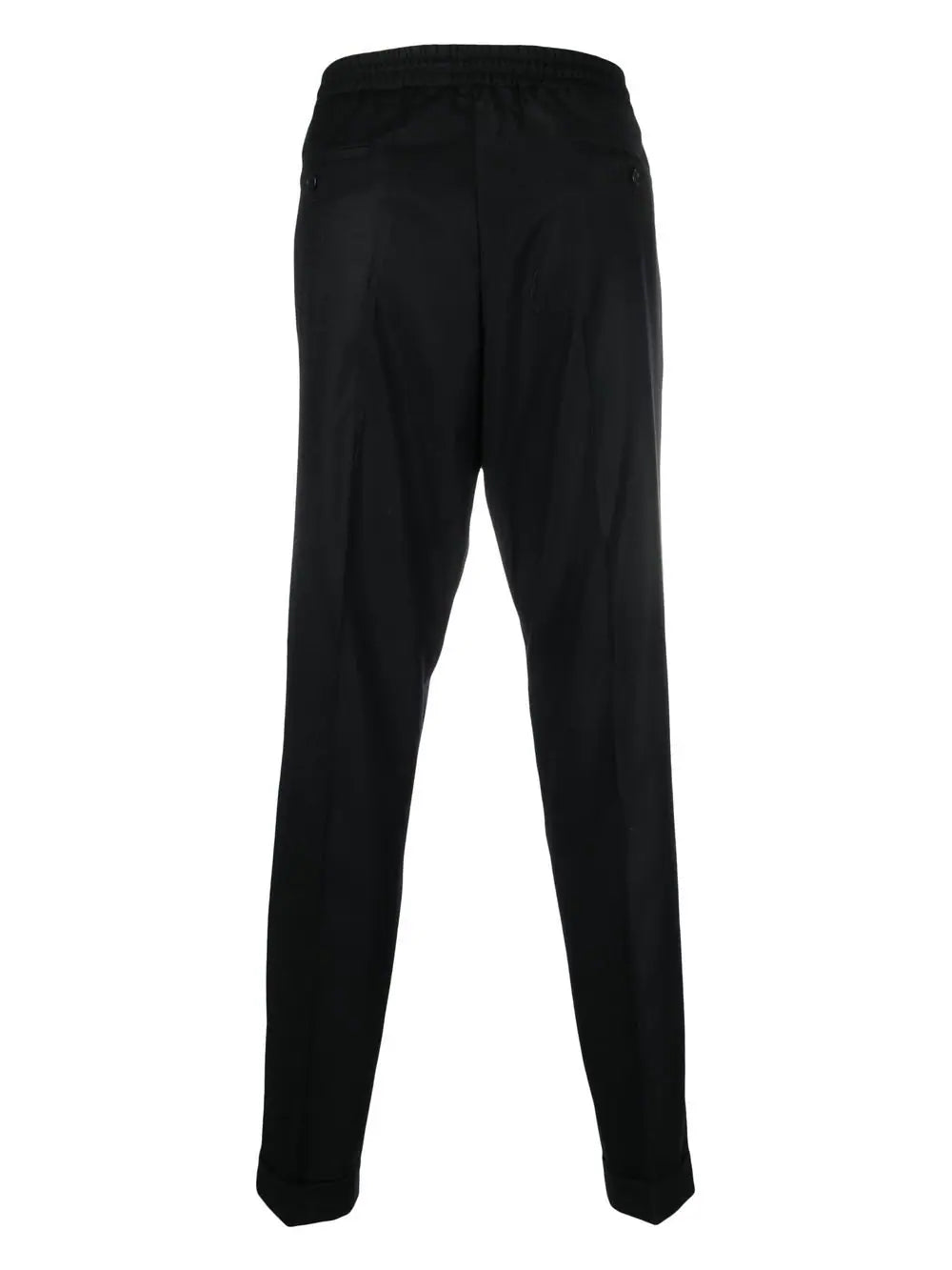 Shop Paul Smith Drawstring Tapered Trousers