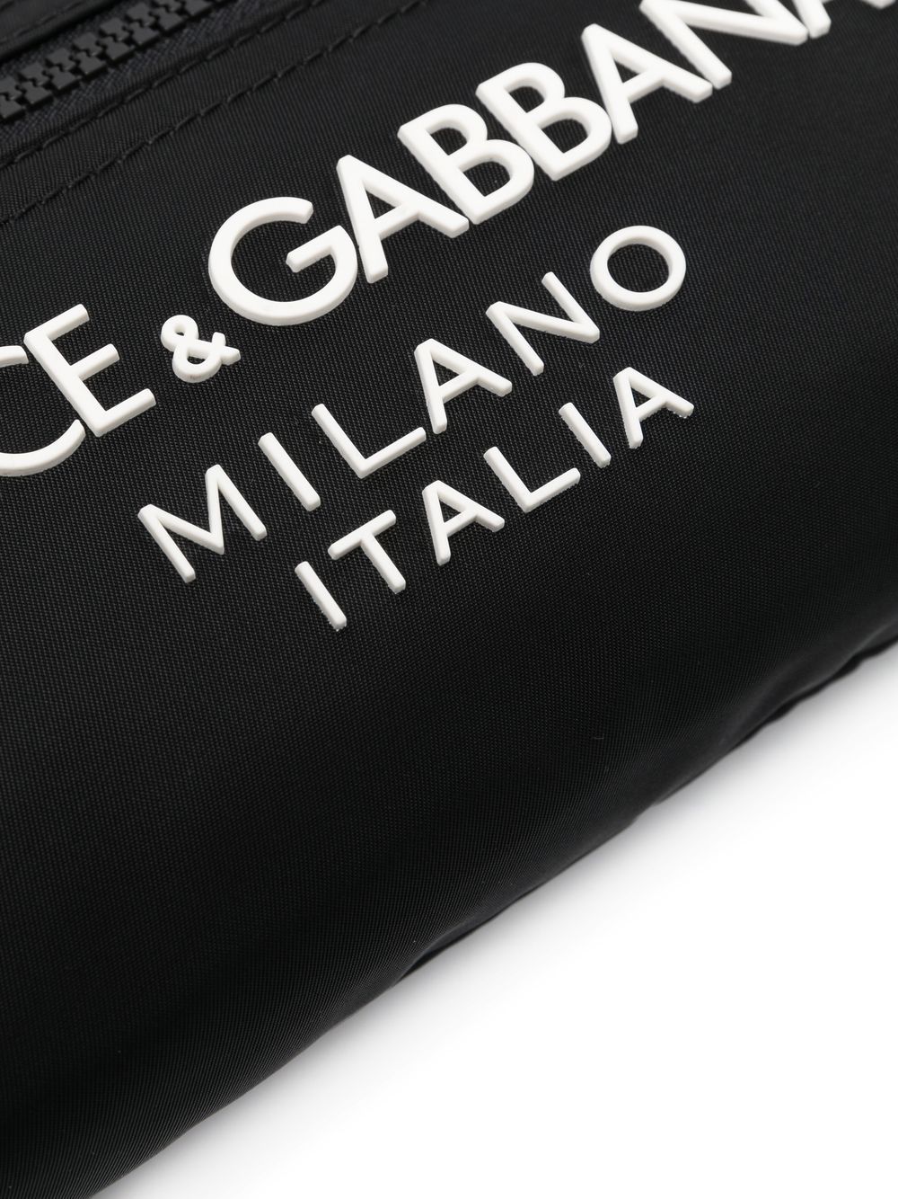 Shop Dolce & Gabbana Embossed-logo Belt Bag