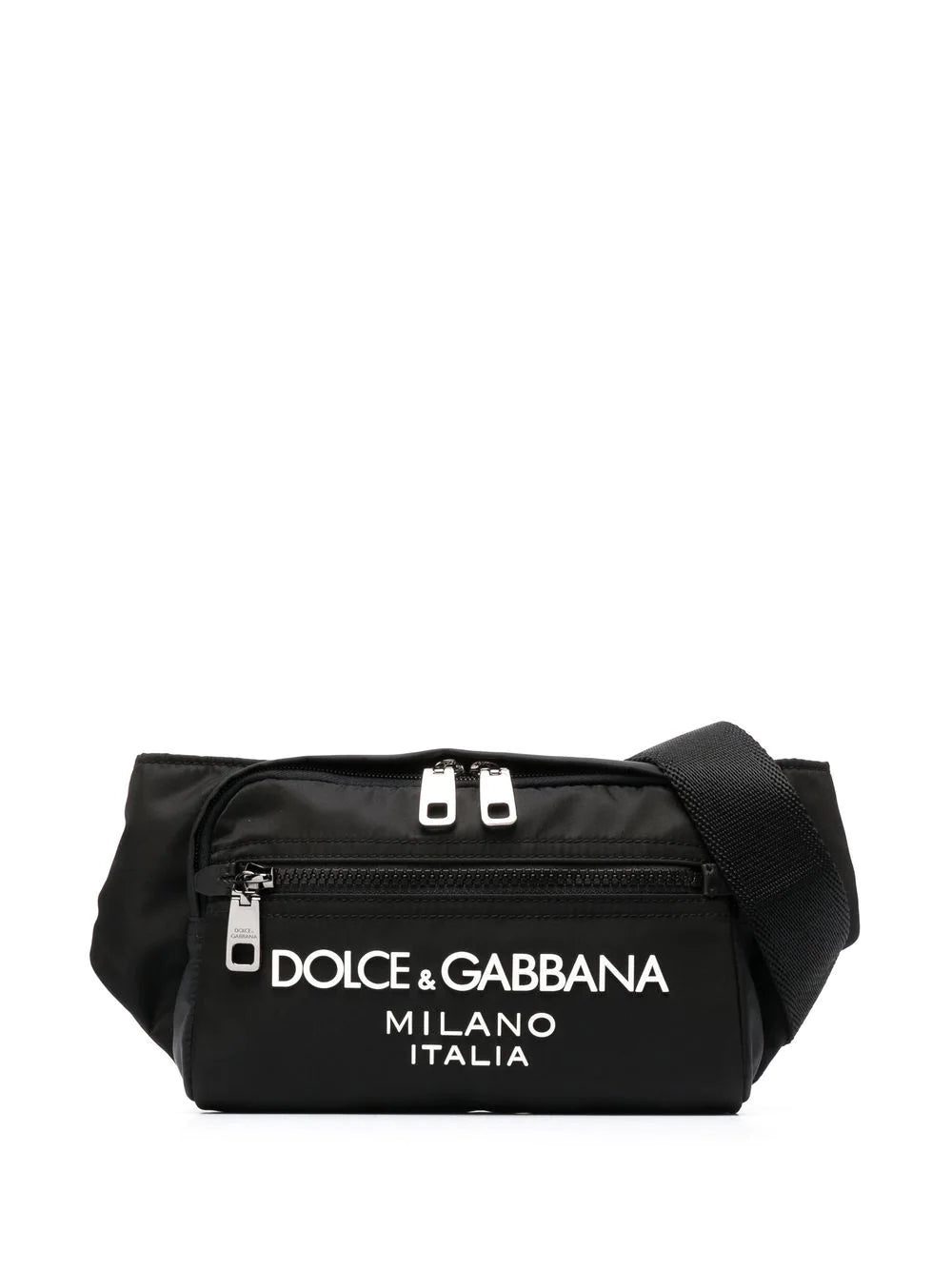 Shop Dolce & Gabbana Embossed-logo Belt Bag