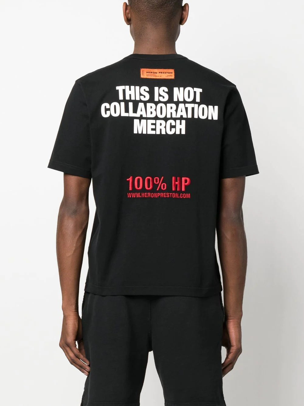 Shop Heron Preston Logo-print Cotton T-shirt