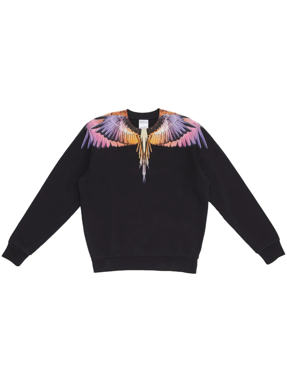 Shop Marcelo Burlon County Of Milan Icon Wings Cotton Sweatshirt