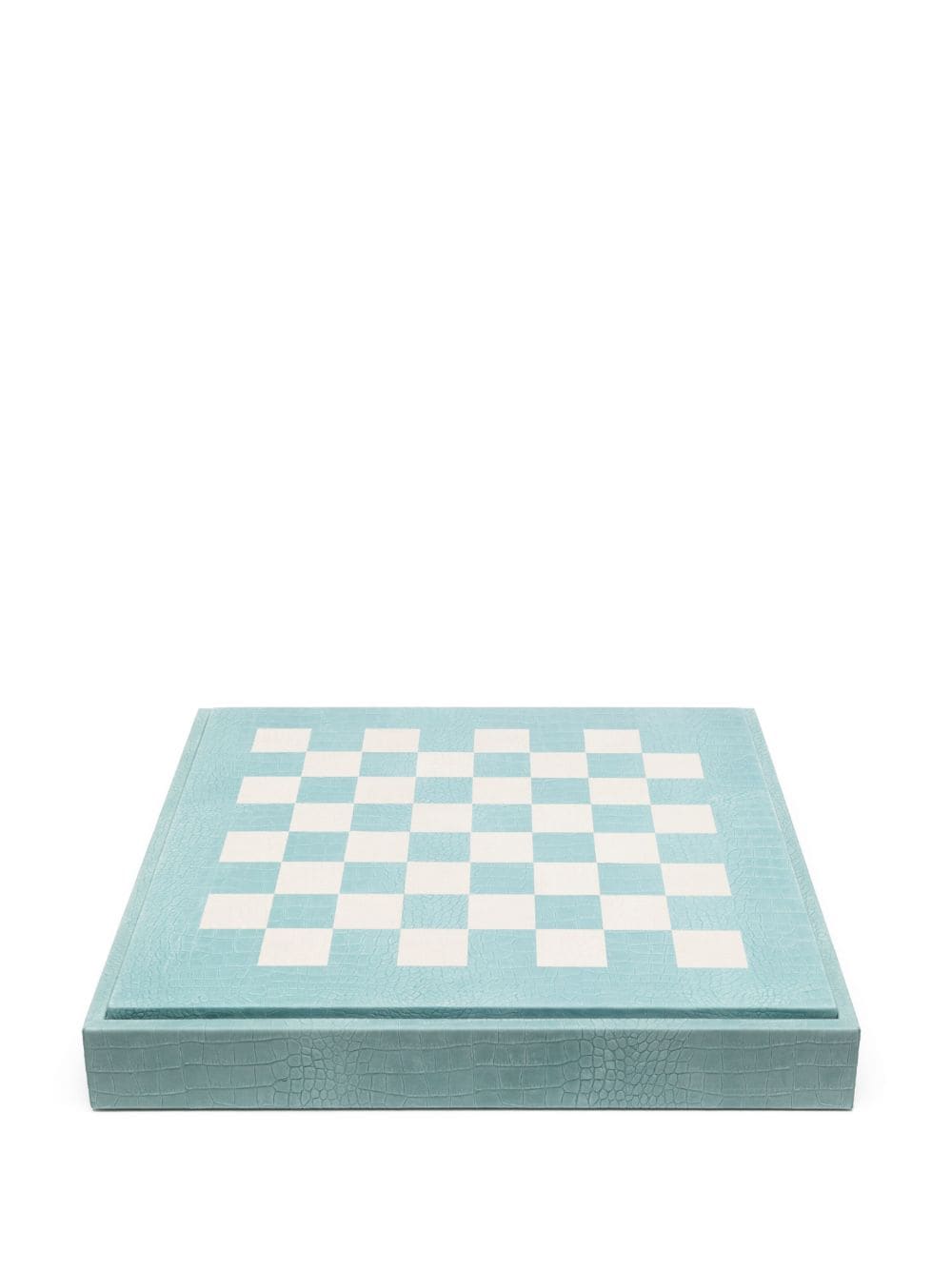Shop Hector Saxe Embossed Crocodile Leather Chess Set Box