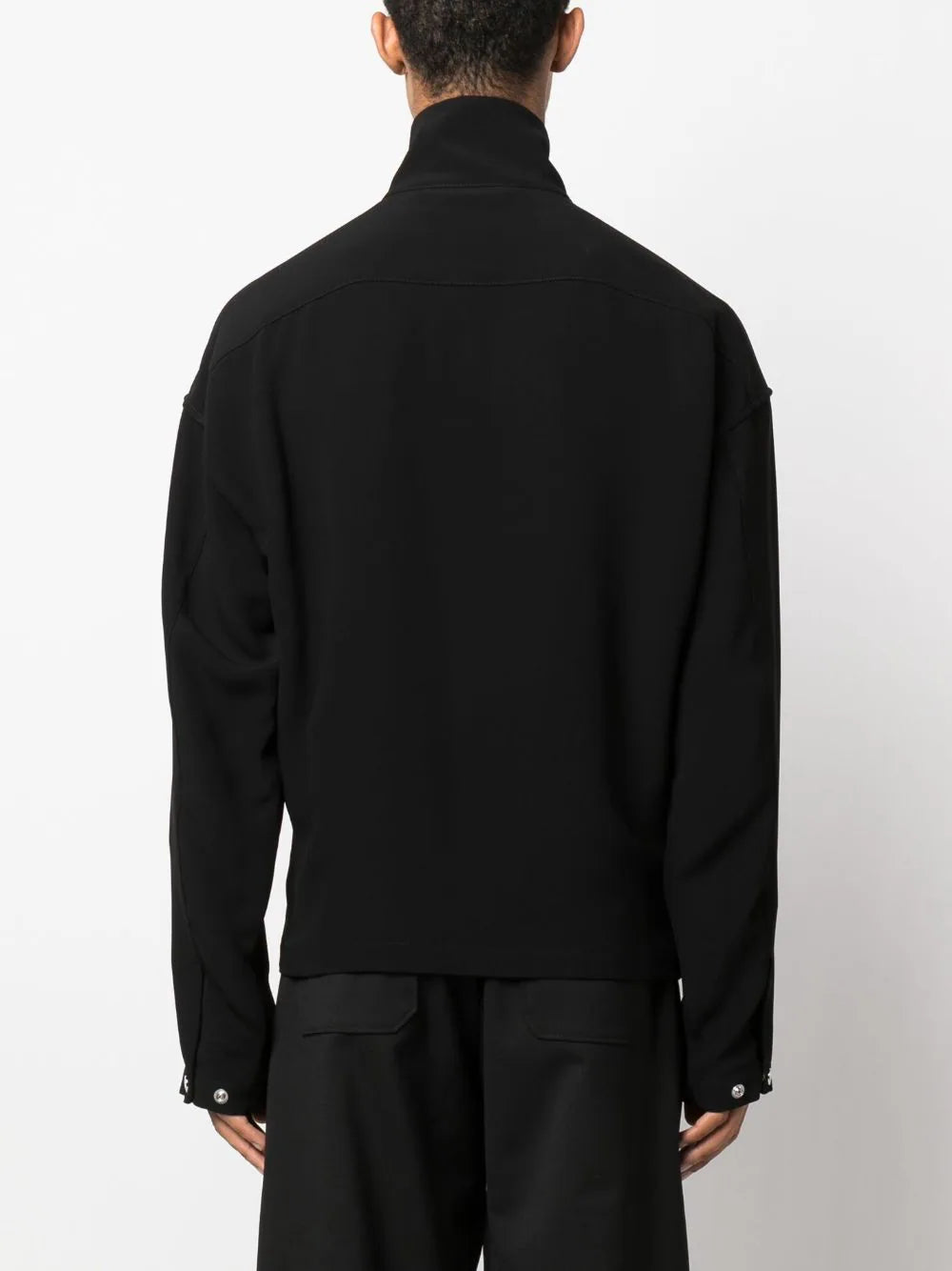 Shop Alexander Mcqueen High-neck Zipped Jacket
