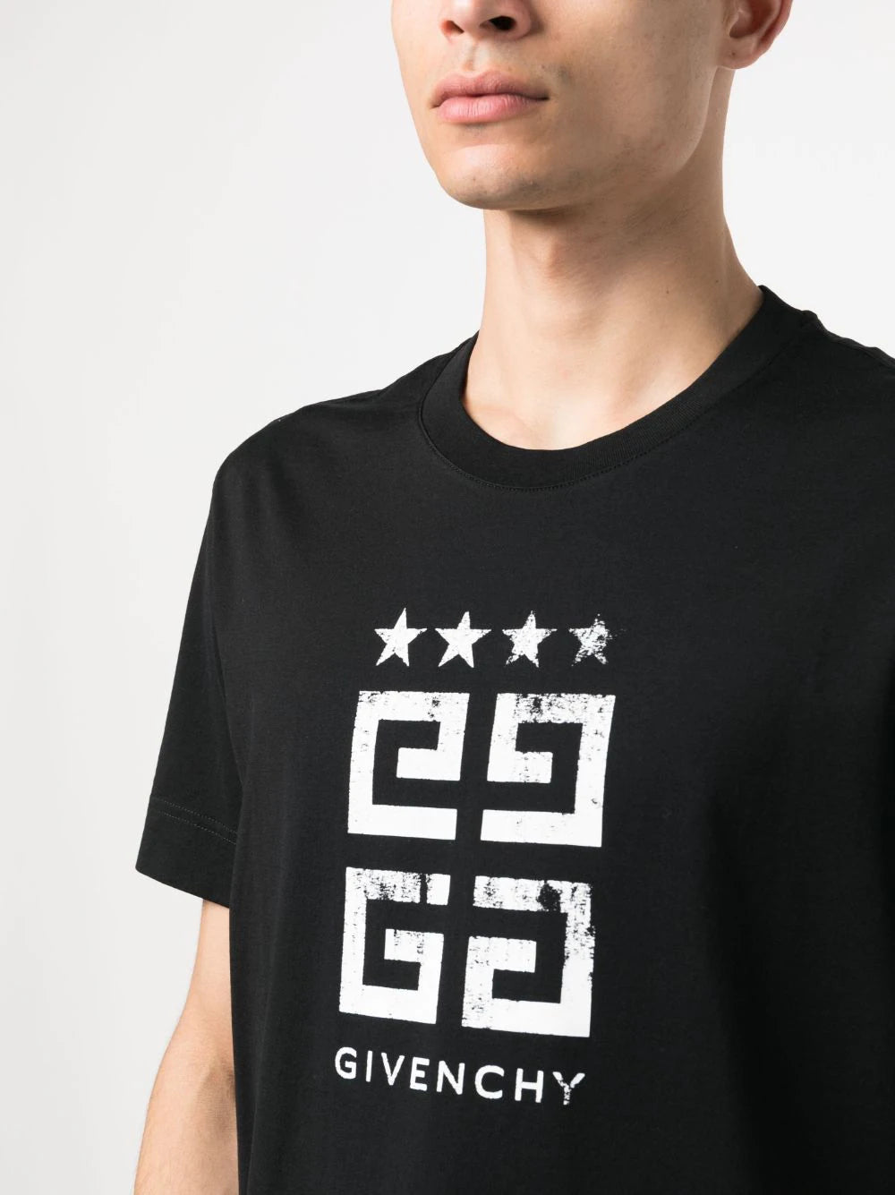 Shop Givenchy Logo-print Cotton T-shirt
