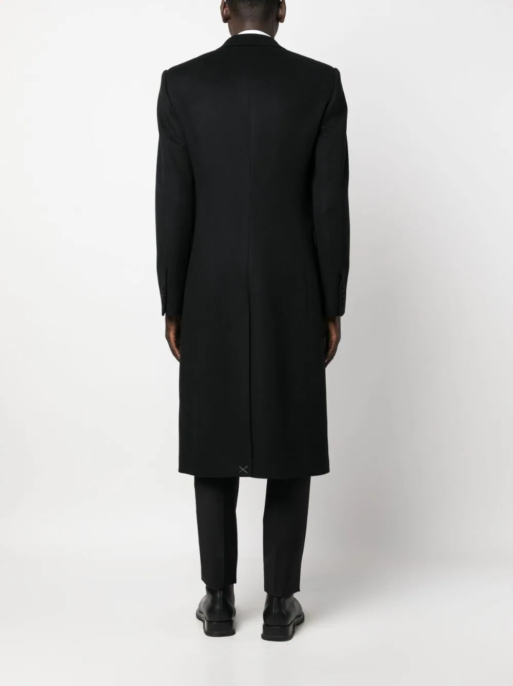 Shop Alexander Mcqueen Layered Single-breasted Coat