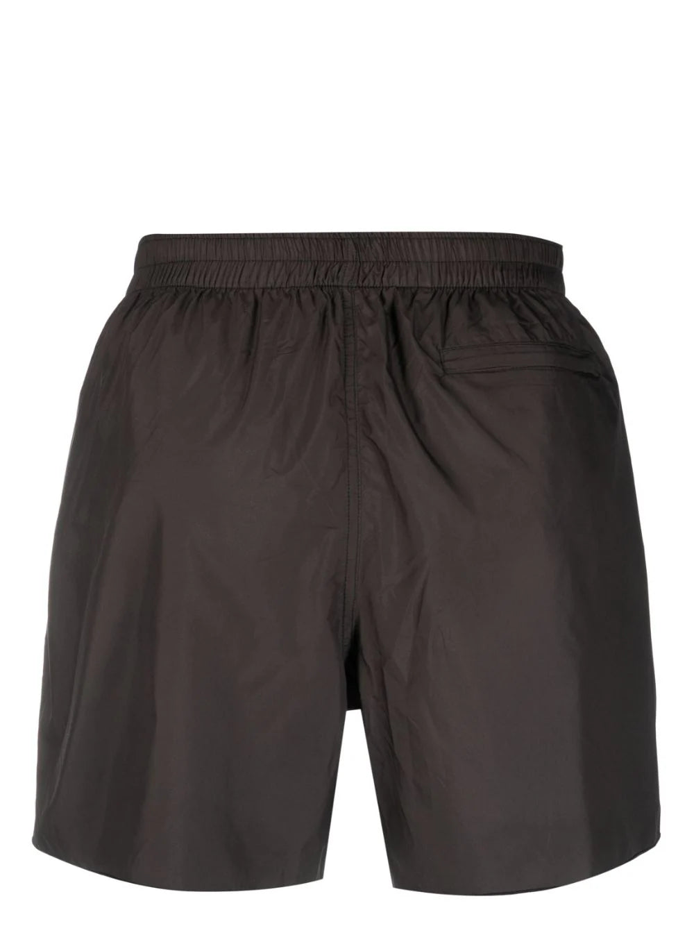 Shop Lanvin Elasticated-waistband Swim Shorts