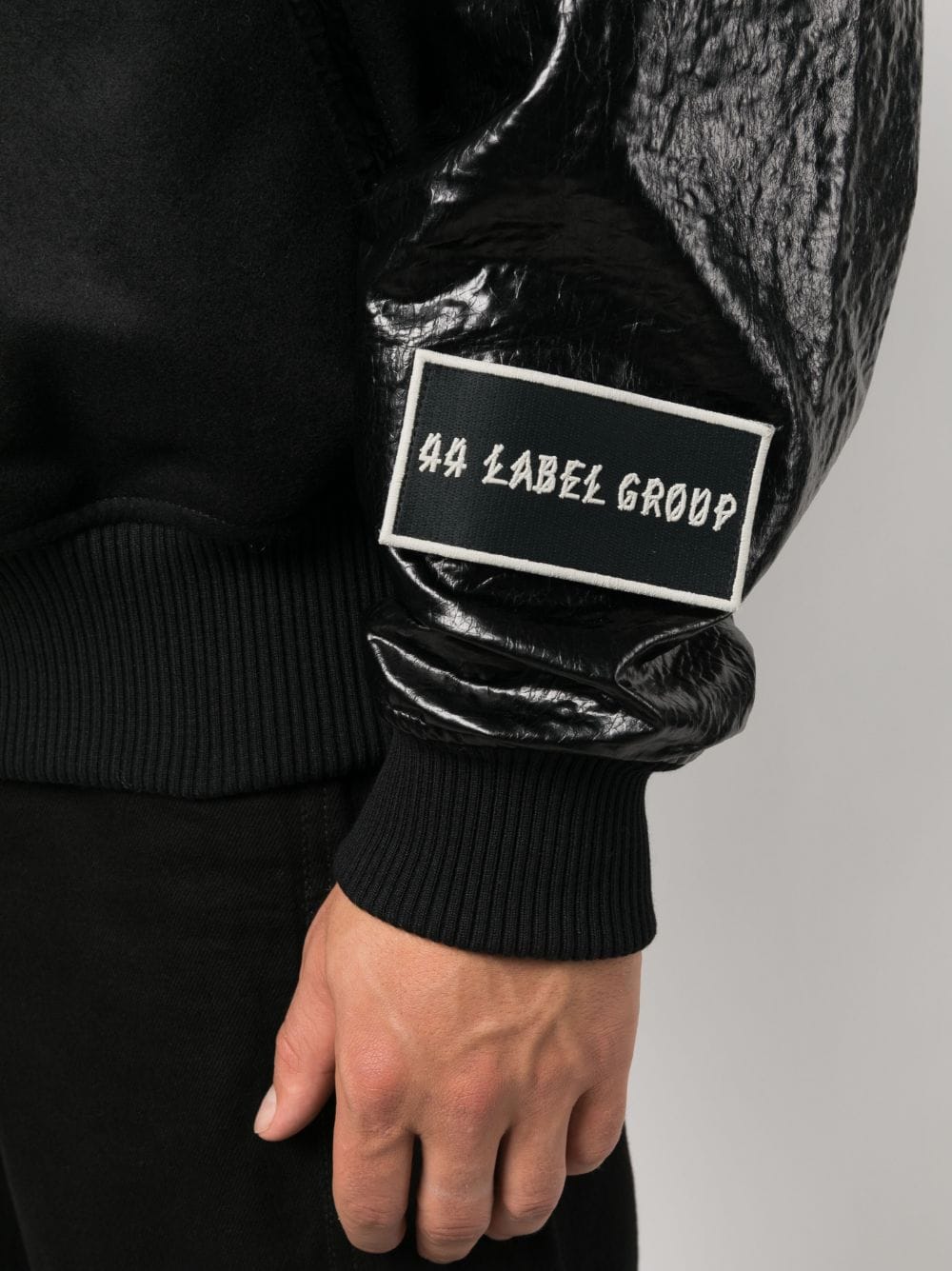Shop 44 Label Group Grad Logo-patch Bomber Jacket