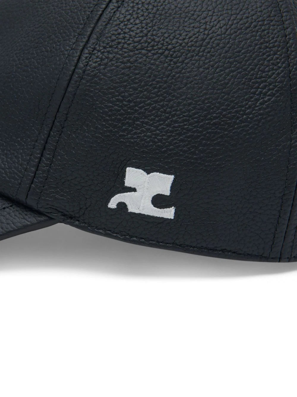 Shop Courrèges Gogo Leather Cap