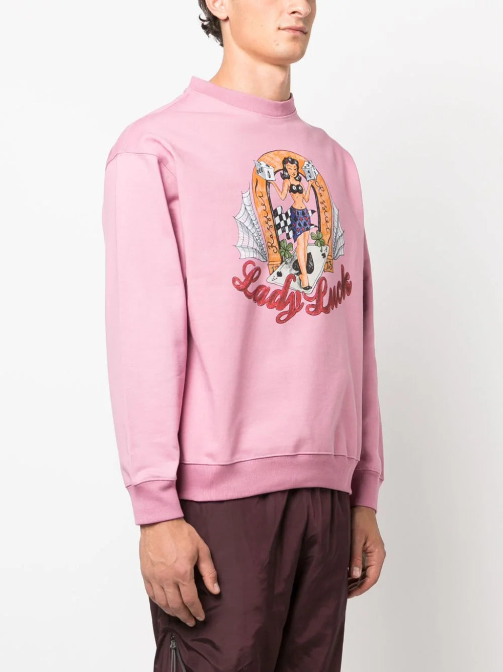 Shop Paccbet Graphic-print Cotton Sweatshirt