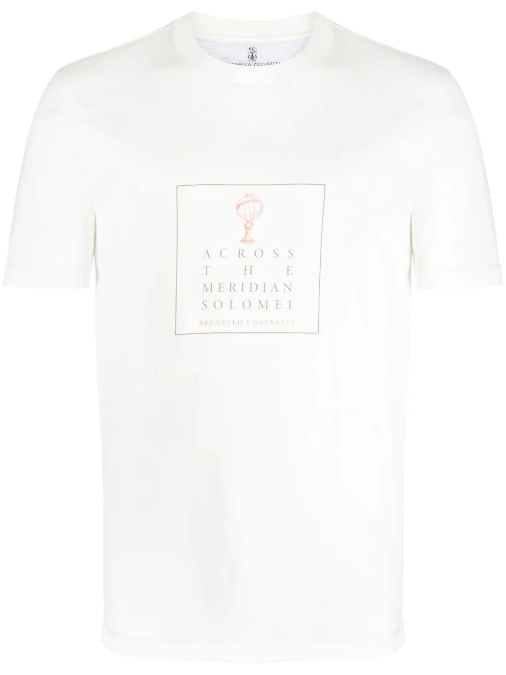 Shop Brunello Cucinelli Graphic-print Cotton T-shirt