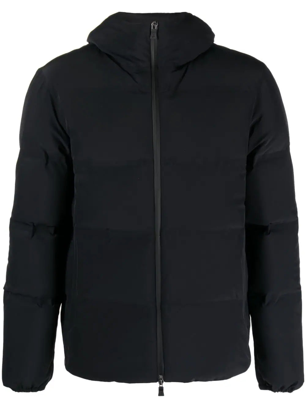 Shop Herno High-neck Padded Hooded Jacket