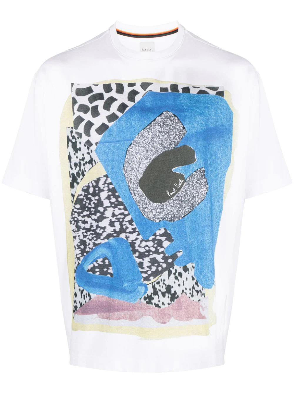 Shop Paul Smith Graphic-print Cotton T-shirt