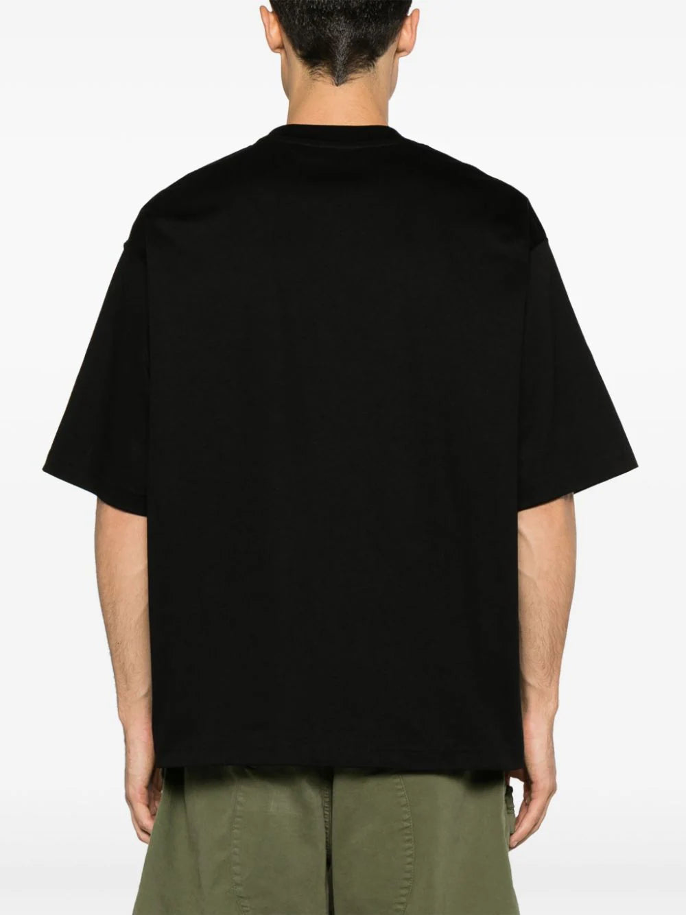 Shop Lanvin Logo-appliqué Cotton T-shirt