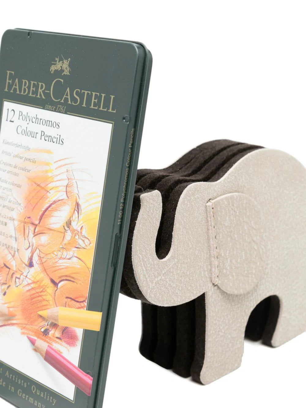 Shop Graf Von Faber-castell Elephant Leather Pen Holder