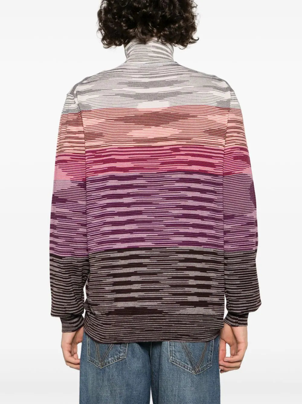 Shop Missoni Intarsia-knit Wool Jumper