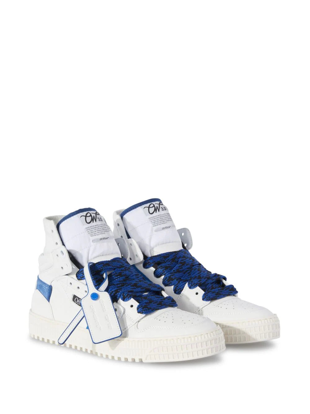 Shop Off-white 3.0 Off Court Leather Sneakers