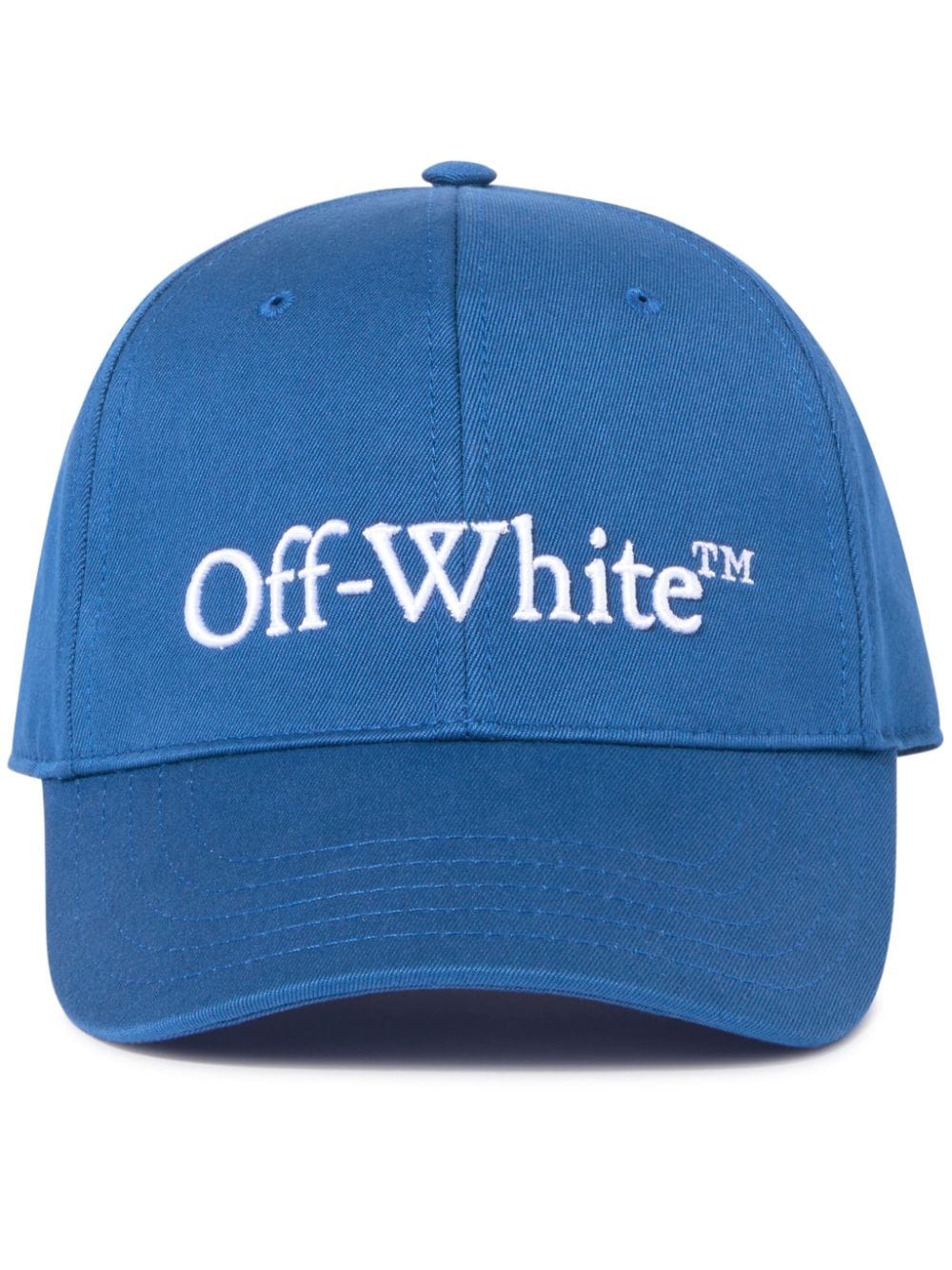Shop Off-white Drill Logo-embroidered Baseball Cap