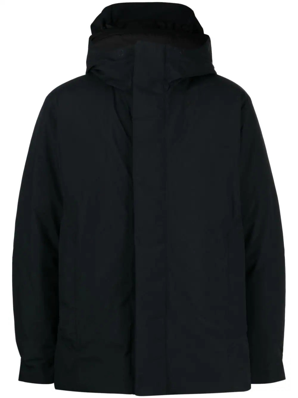 Shop Goldwin Gore-tex Logo-embroidered Padded Parka