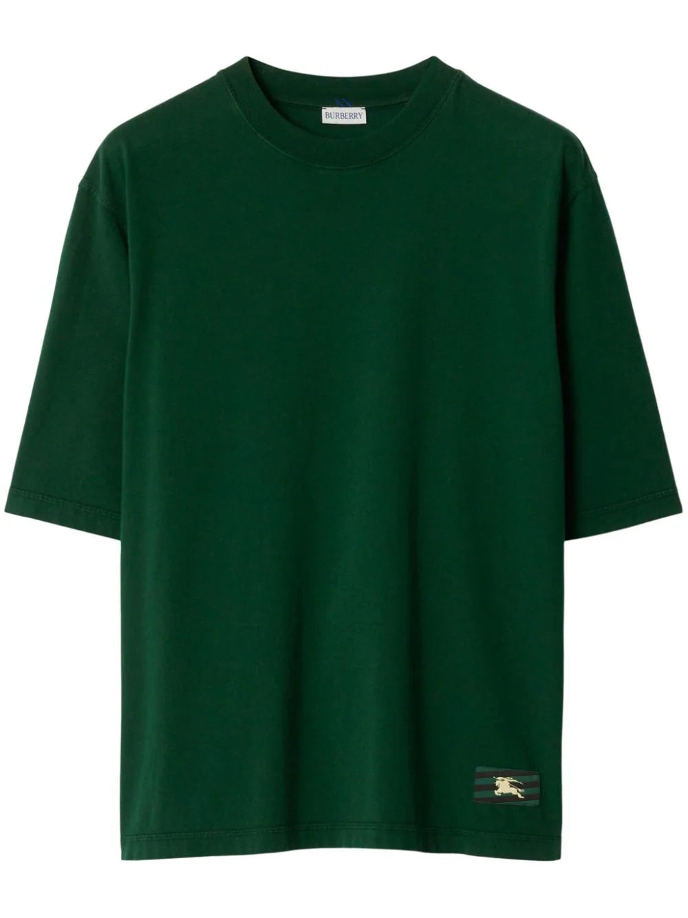 Shop Burberry Ekd Logo-patch Jersey T-shirt