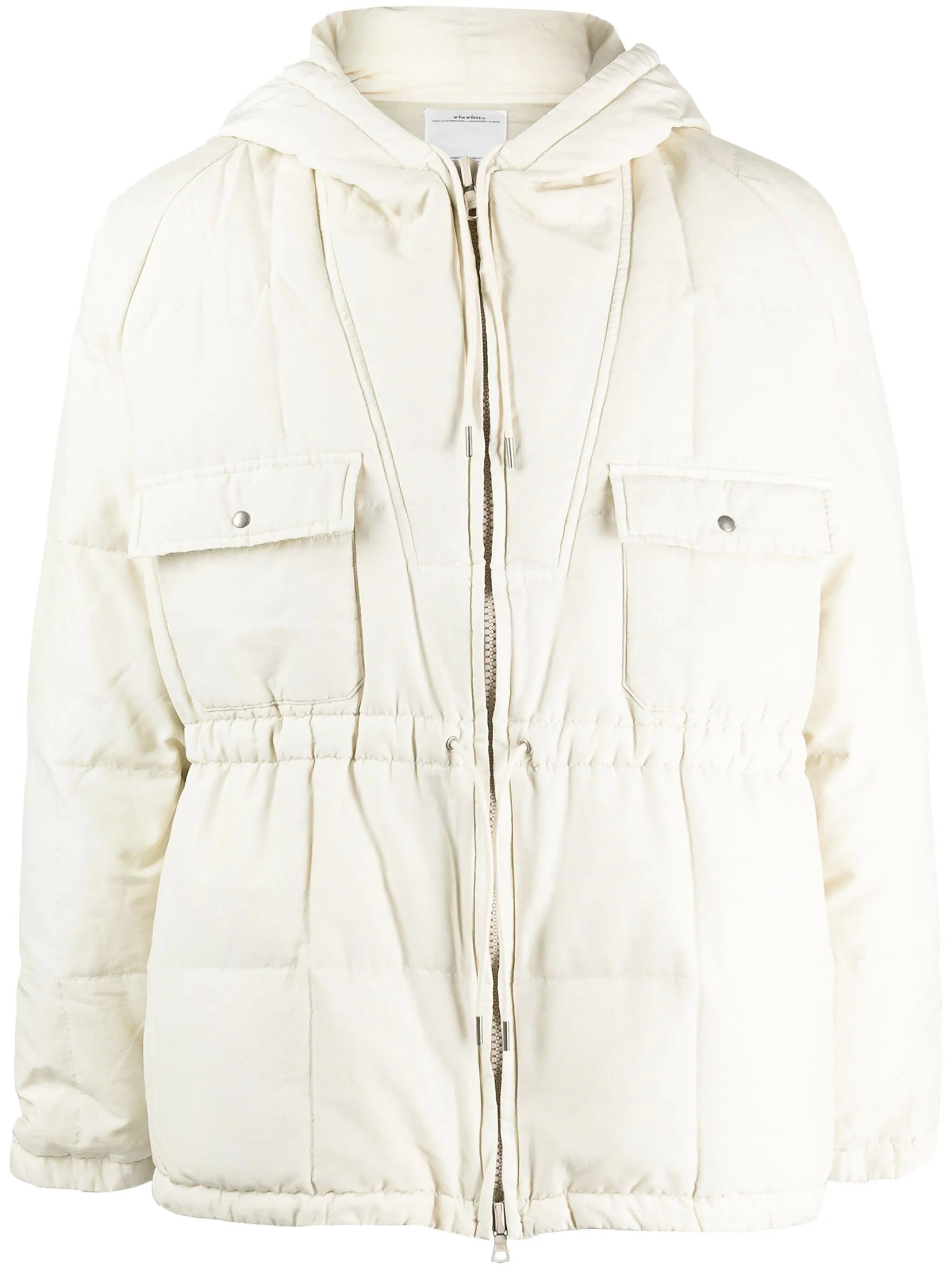 Shop Visvim Flap-pocket Padded Jacket