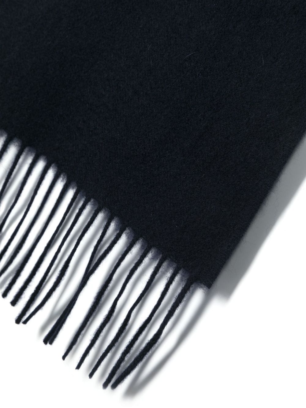 Shop Danton Fringed Wool-blend Scarf