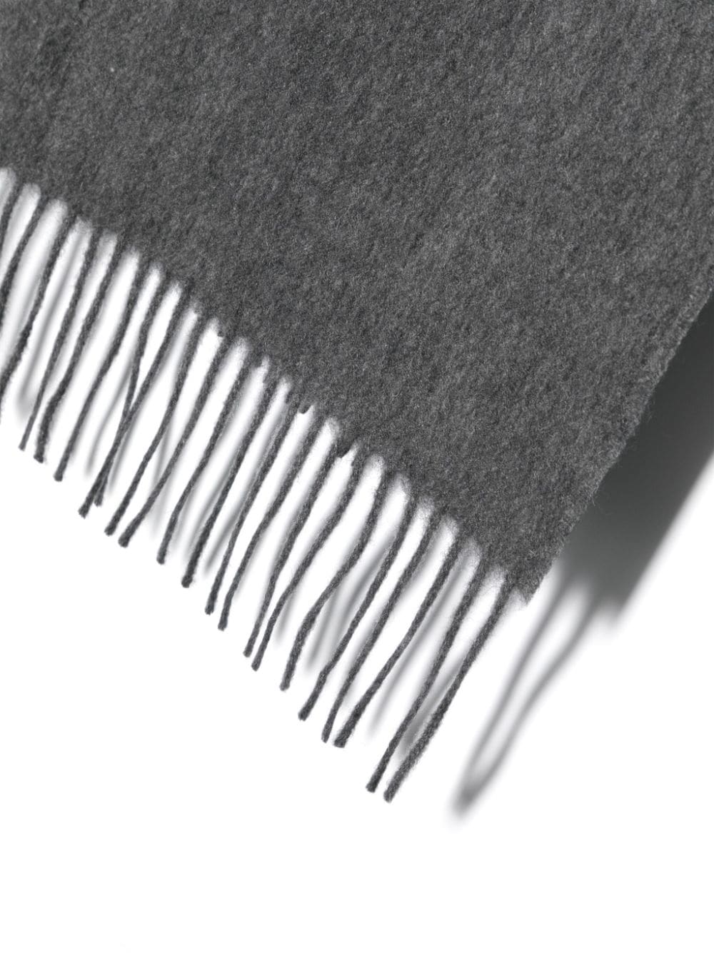 Shop Danton Fringed Wool-blend Scarf