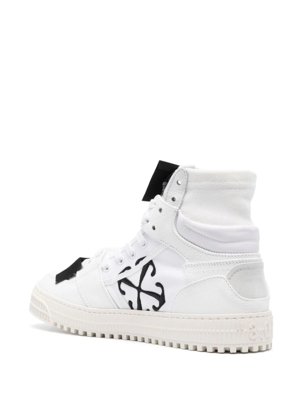 Shop Off-white 3.0 Off Court Leather Sneakers