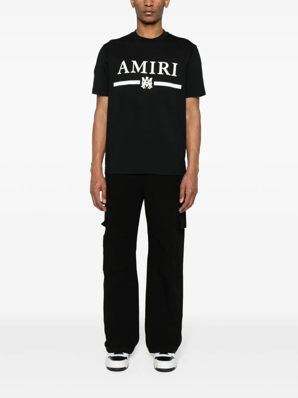 Shop Amiri Logo-print Cotton T-shirt