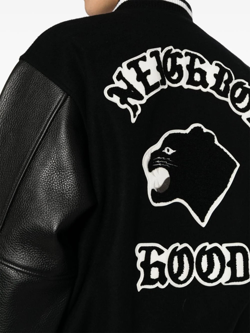 Shop Neighborhood Logo-patch Varsity Jacket