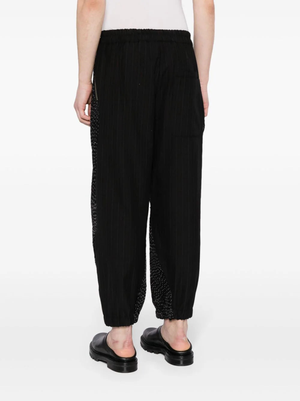 Shop By Walid Linen-blend Track Pants