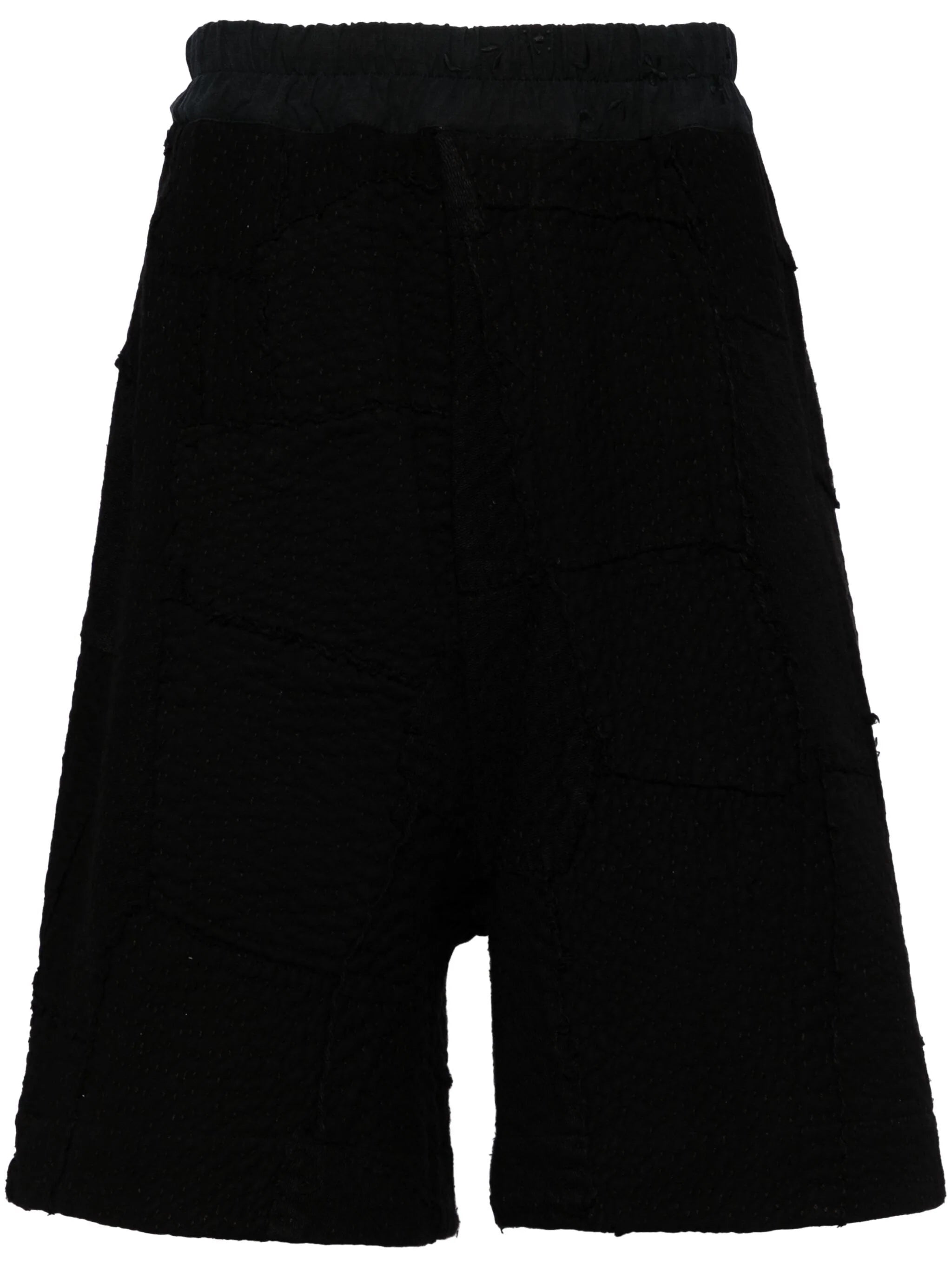 Shop By Walid Elasticated-waistband Cotton Shorts