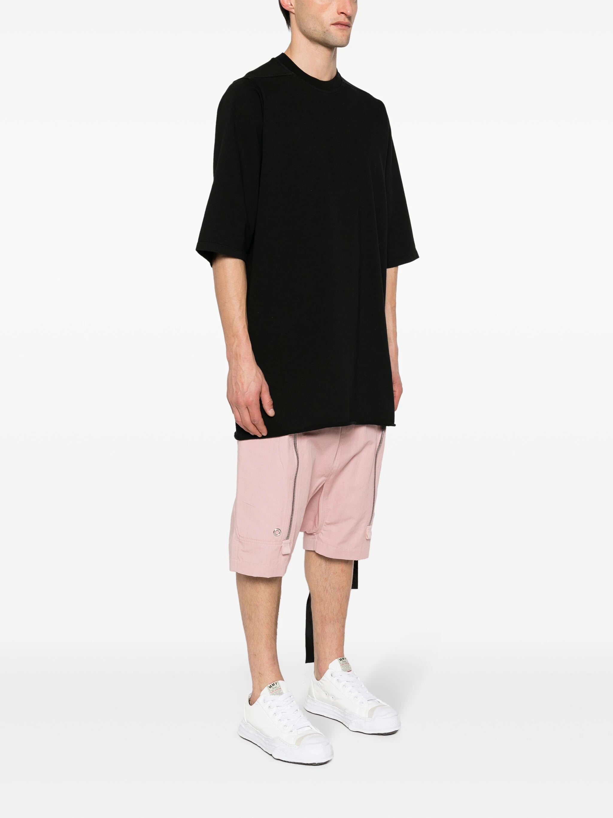 Shop Rick Owens Drkshdw Jumbo Ss T Cotton T-shirt