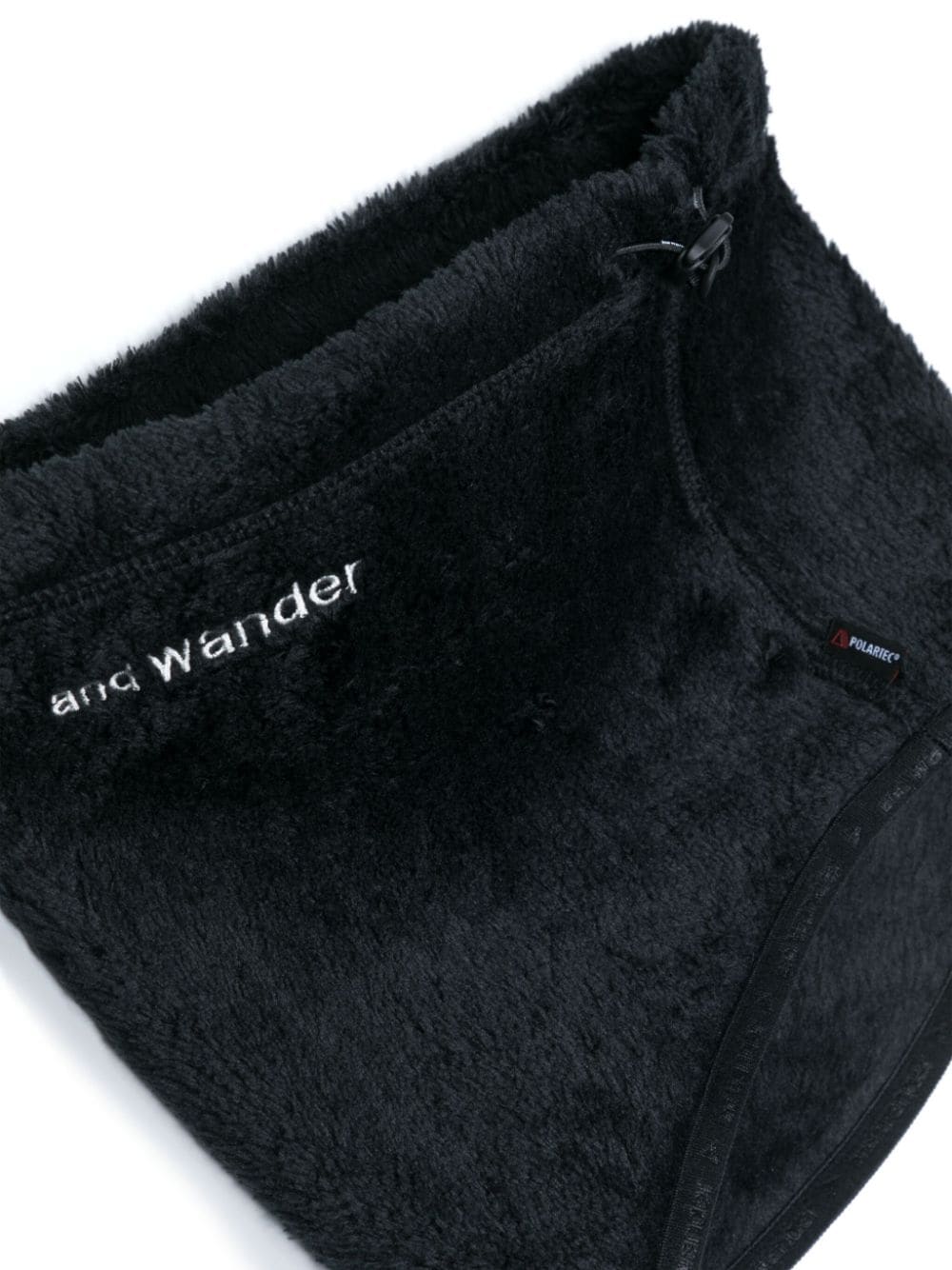 Shop And Wander Logo-embroidered Fleece Neck Warmer