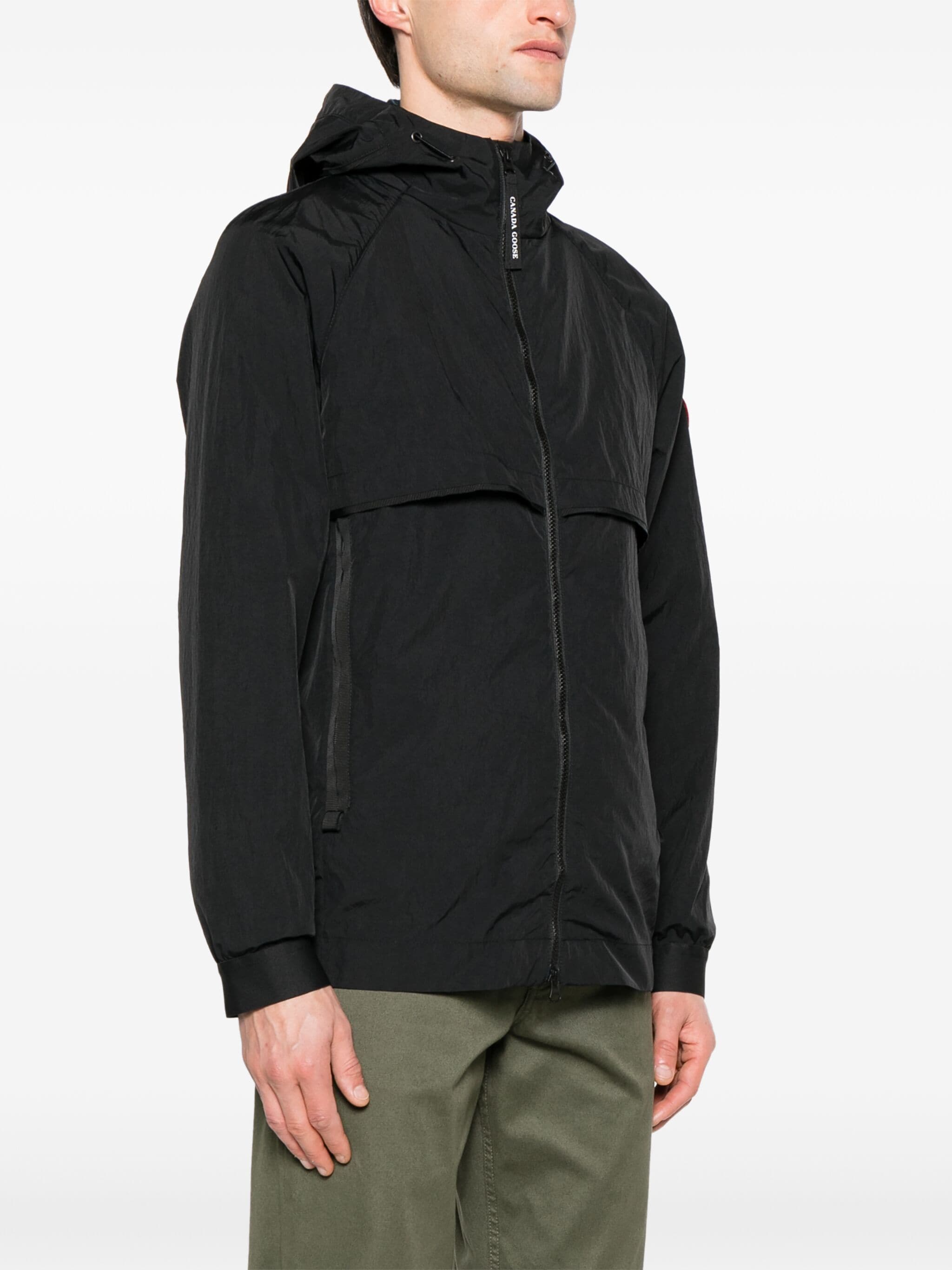 Shop Canada Goose Faber Windproof Hooded Jacket