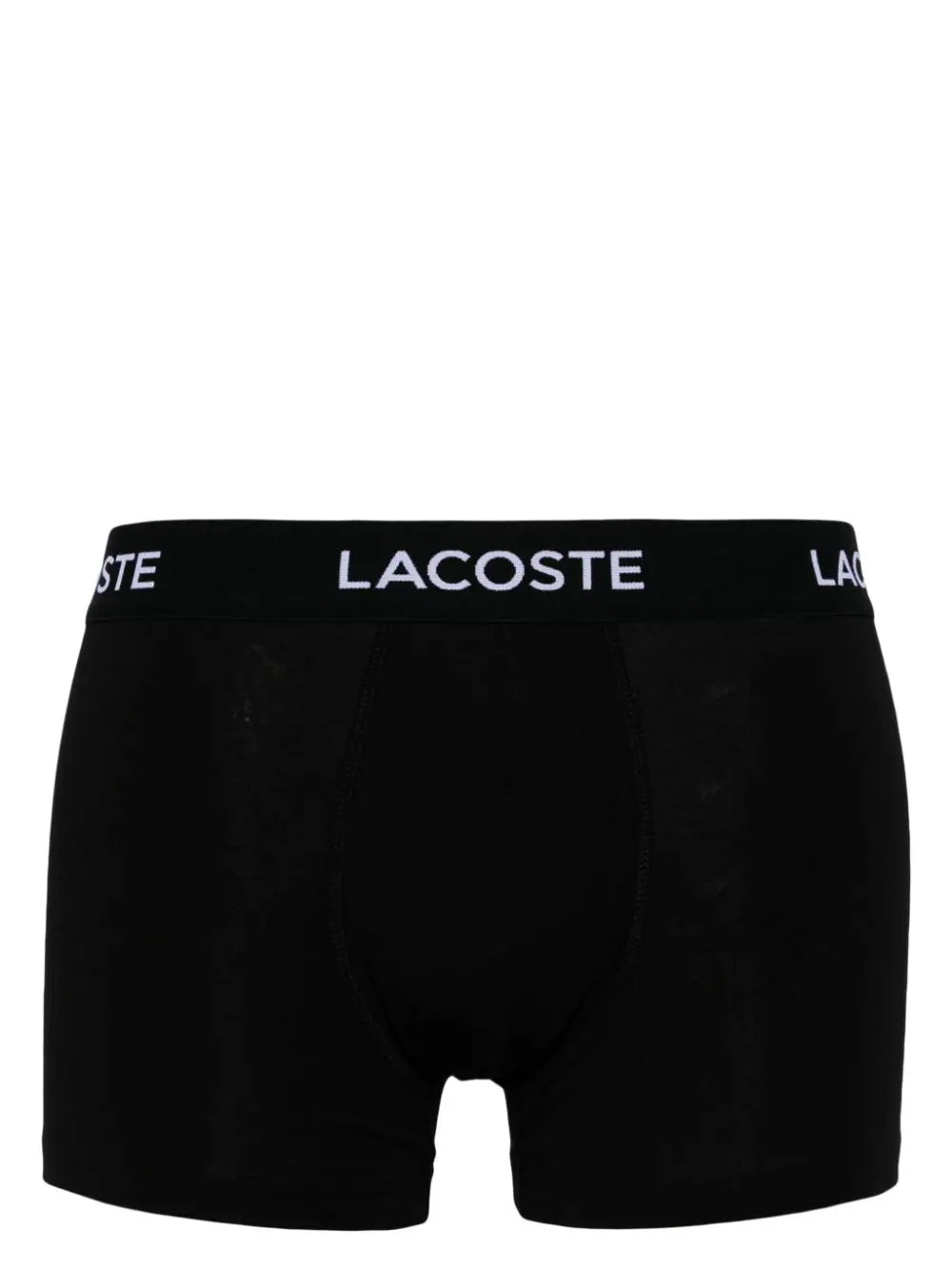Shop Lacoste Logo-print Cotton Boxers (set Of Five)