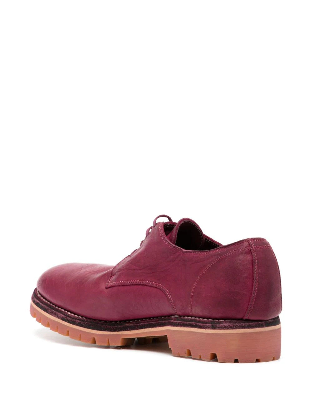 Shop Guidi Horse-leather Derby Shoes