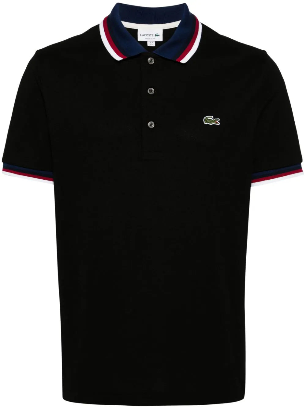 Shop Lacoste Logo-appliqué Polo Shirt
