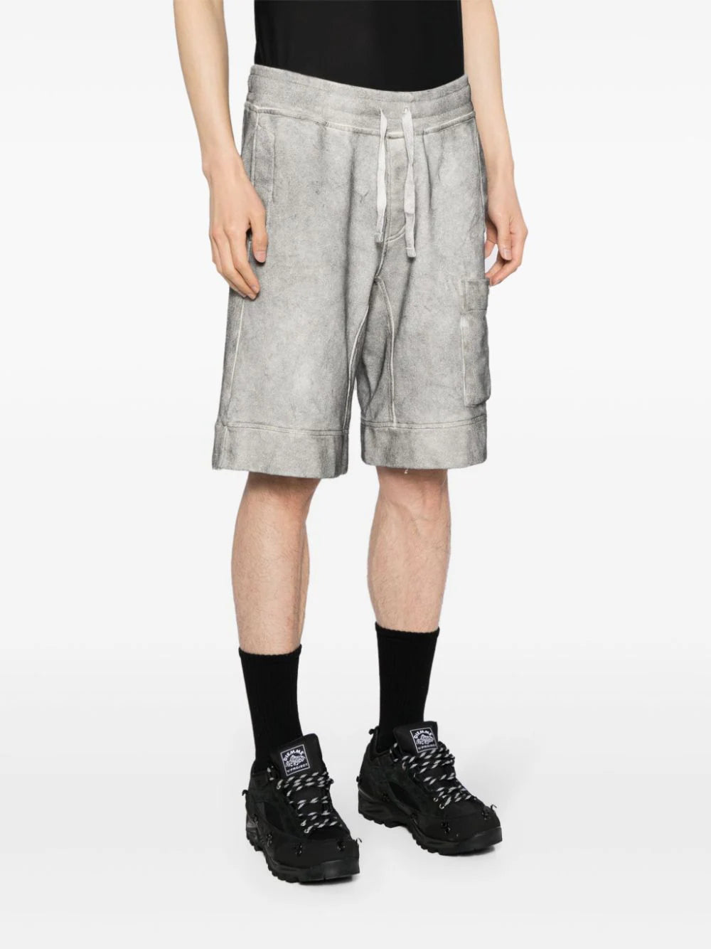 Shop Ten C Drawstring Cotton Track Shorts