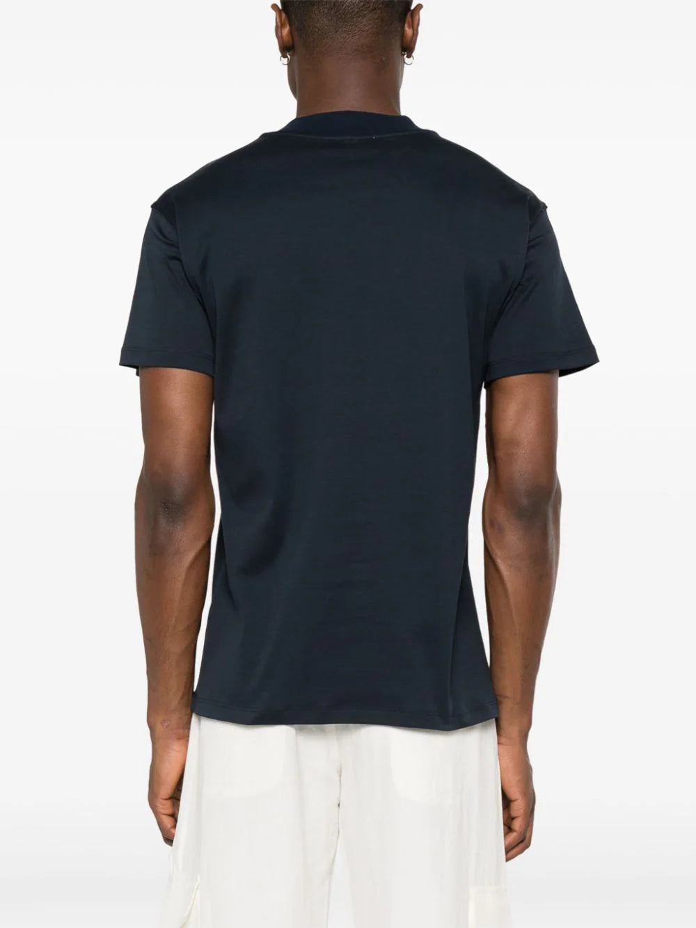 Shop Lardini Crew-neck Cotton T-shirt