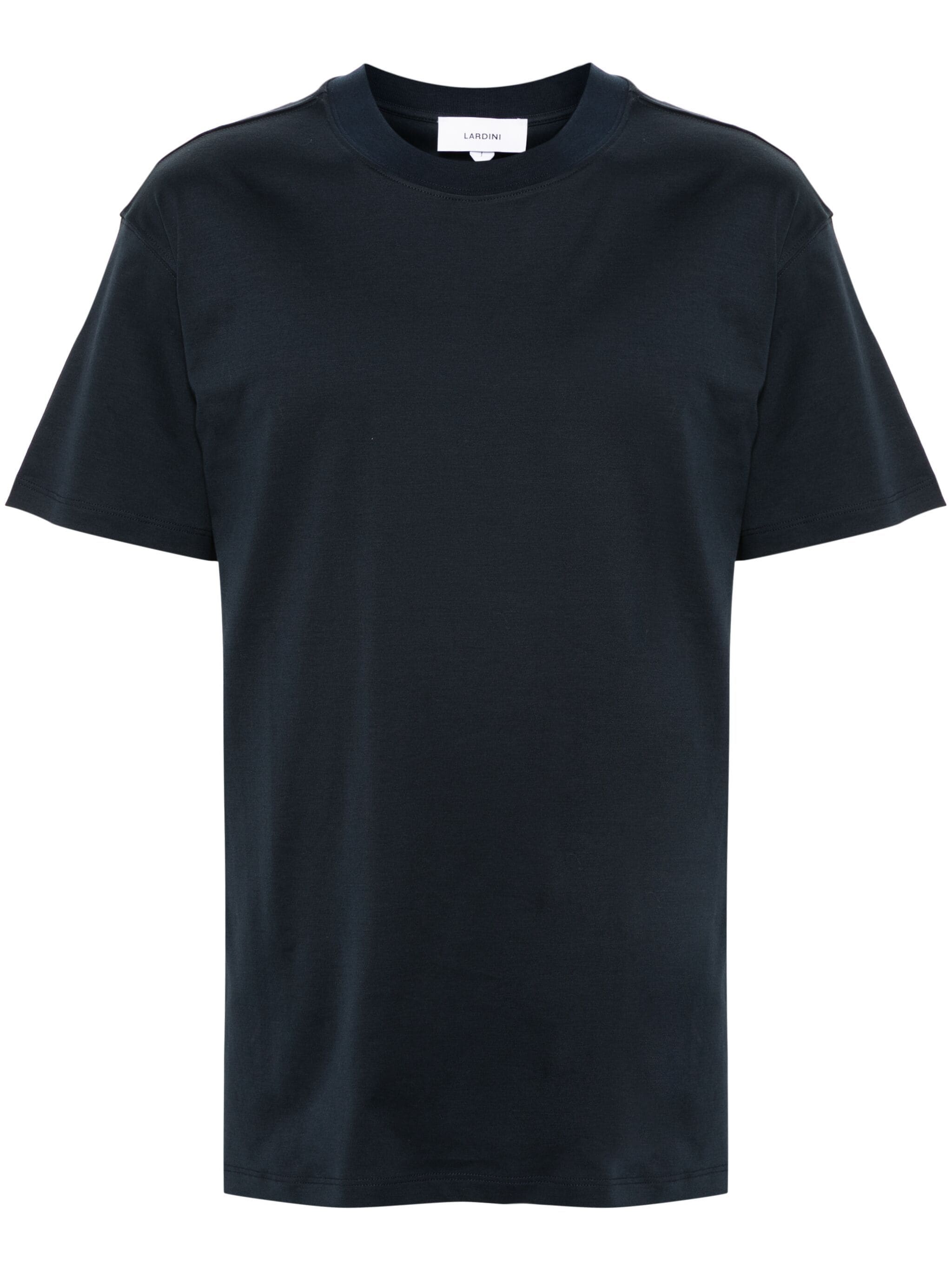 Shop Lardini Crew-neck Cotton T-shirt