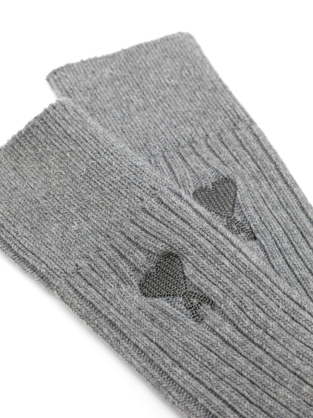 Shop Ami Alexandre Mattiussi Ami De Coeur Socks